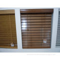 64mm Basswood Venetian Window Blinds Smooth Manual Inside / Outside